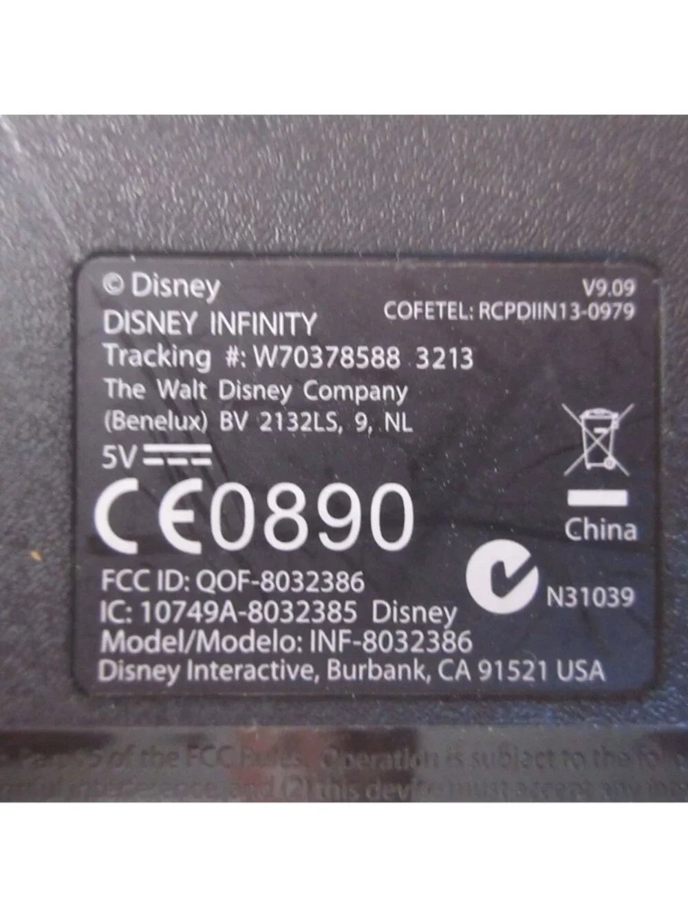 Disney Infinity Portal Base Pad Model INF-8032386